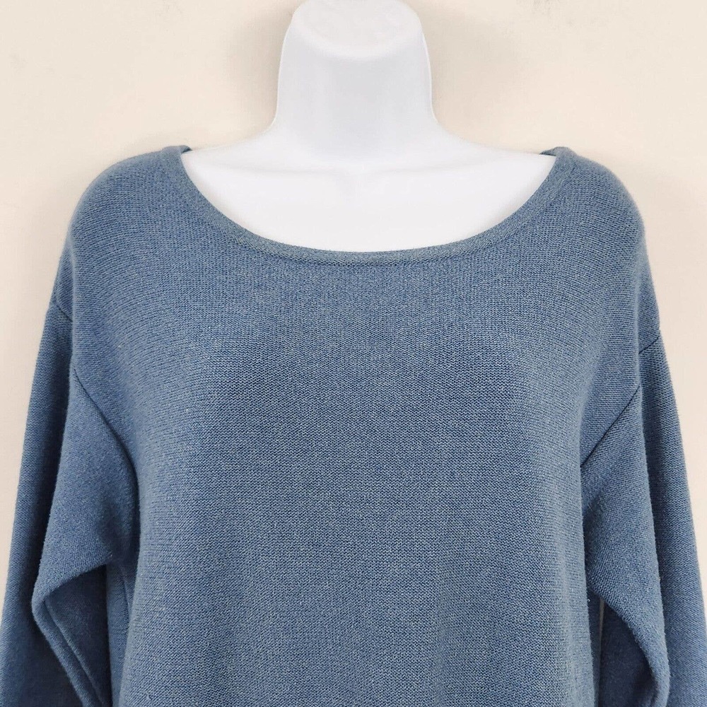 J. Jill Knit Sweater Dress Knee Length Cotton Blend Cashmere Women's Size S - Picture 4 of 13